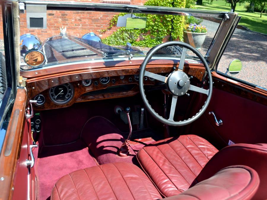 Торпедо Alvis Speed 25 Drophead Coupe 1937 года  (фото 3 из 5)